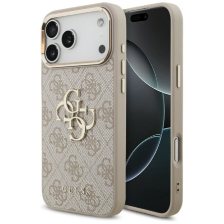 GUESS case for IPHONE 18 Pro Max / 17 Pro max GUE005593 (PU W/ Big 4G Classic Logo) rose gold