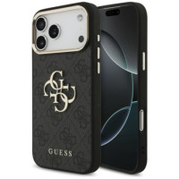 GUESS case for IPHONE 18 Pro Max / 17 Pro Max GUE005594 (PU W/ Big 4G Classic Logo) black gold