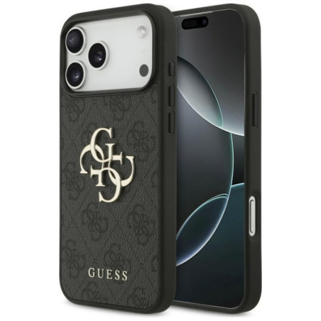 GUESS case for IPHONE 18 Pro Max / 17 Pro Max GUE005524 (4G PU Big Logo) black