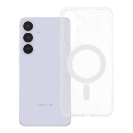 Case for Samsung S25 FE / S26 FE Clear Mag Cover (STR) compatible with MagSafe transparent