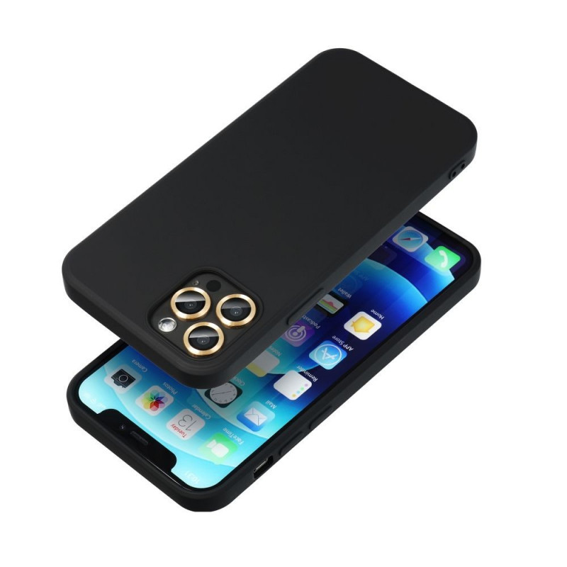 BACK-CASE Silikon schwarz für SAMSUNG Galaxy A55 5G