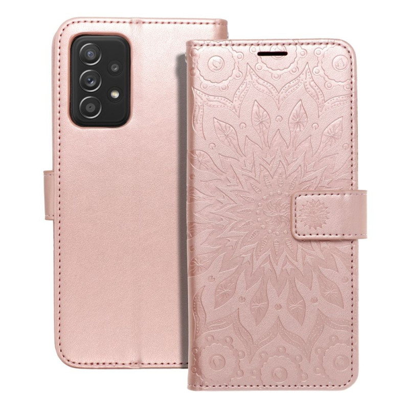 Flip case for Samsung A52 5G / A52 LTE ( 4G ) / A52s 5G Mezzo Book mandala rose gold Flip case for Samsung A52 5G / A52 LTE ( 4G ) / A52s 5G Mezzo Book mandala rose gold