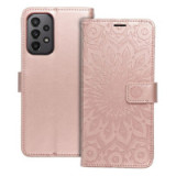 Flip case for Samsung A23 5G Mezzo Book mandala rose gold