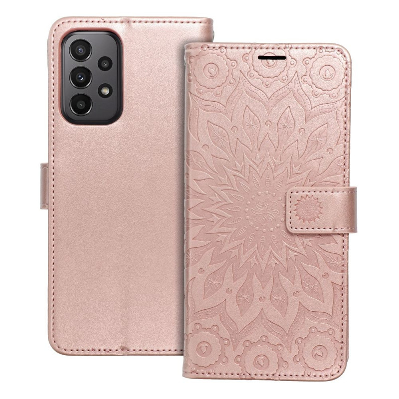 Flip case for Samsung A23 5G Mezzo Book mandala rose gold Flip case for Samsung A23 5G Mezzo Book mandala rose gold