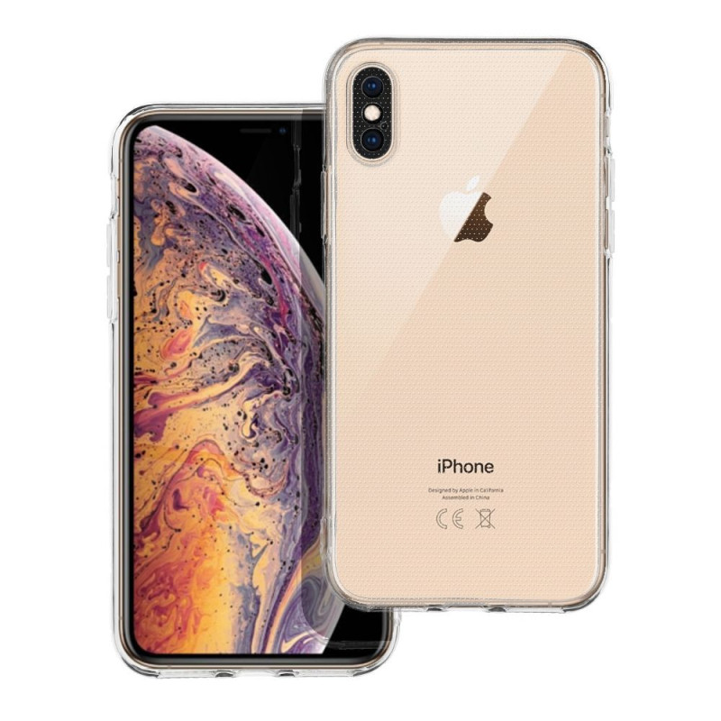 Case for iPhone X / XS Clear Case 2 mm (camera protection) transparent