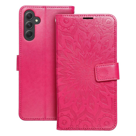 Flip case for Samsung A34 5G Mezzo Book mandala magenta