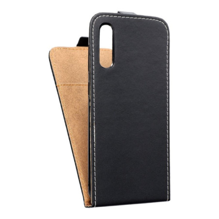 Vertical flip case for Samsung A50 Slim Flexi Fresh czarne