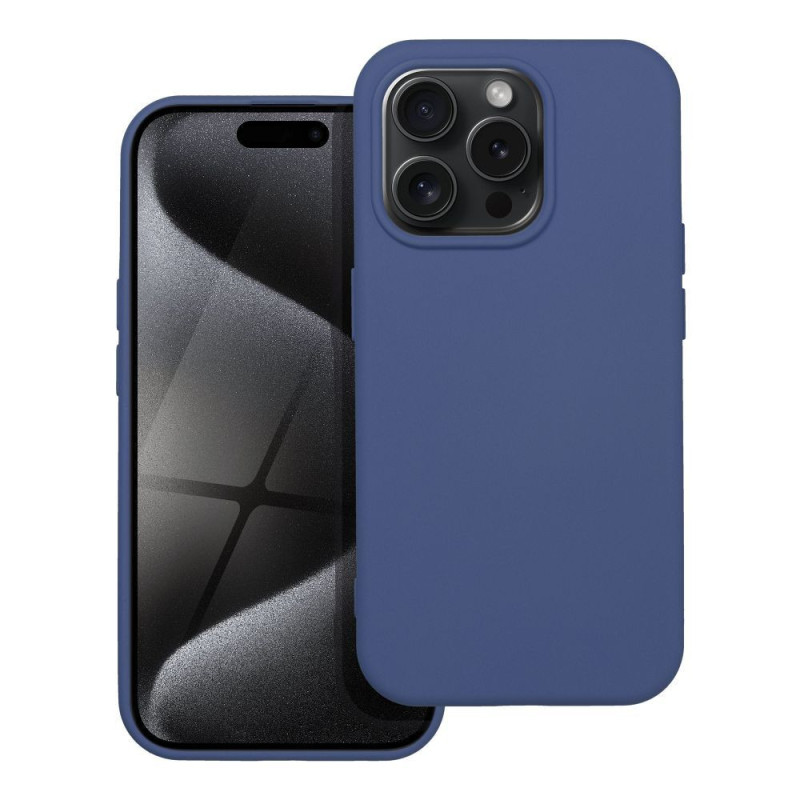 Case for iPhone 15 PRO Silicone blue Case for iPhone 15 PRO Silicone blue