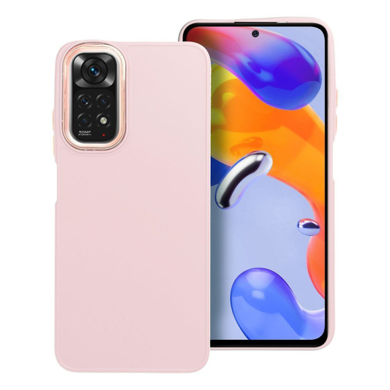 Case for Xiaomi Redmi Note 11 / 11S Frame powder pink Case for Xiaomi Redmi Note 11 / 11S Frame powder pink