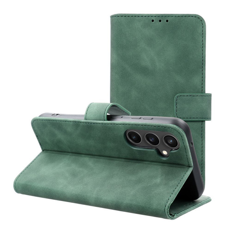Flip case for Samsung S23 FE Tender Book green
