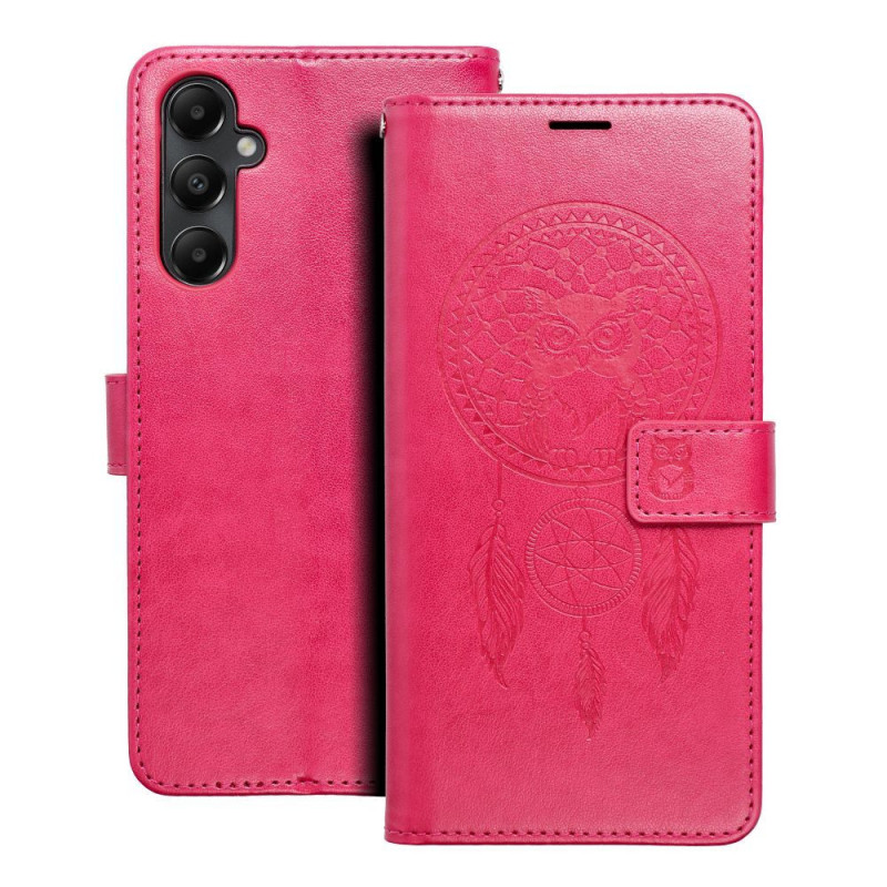 Flip case for Samsung A05s Mezzo Book dreamcatcher magenta