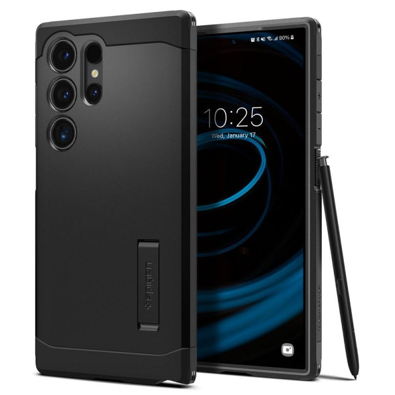 SPIGEN case TOUGH ARMOR for SAMSUNG S24 Ultra black SPIGEN case TOUGH ARMOR for SAMSUNG S24 Ultra black