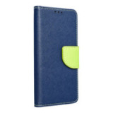 Flip case for Xiaomi Redmi NOTE 13 PRO 4G Fancy Book navy blue / lime