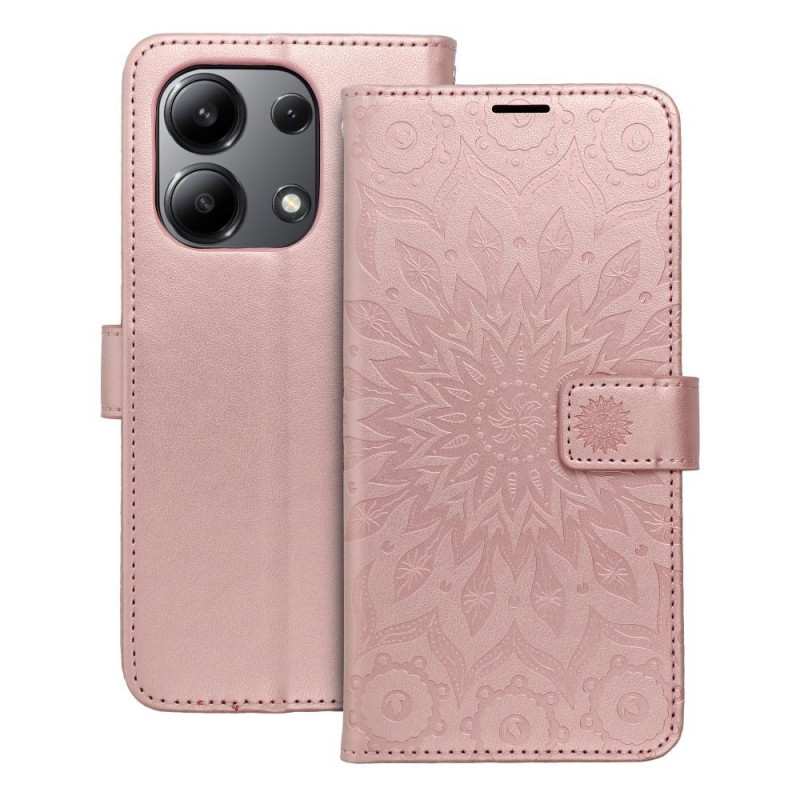 Flip case for Xiaomi Redmi NOTE 13 4G Mezzo Book mandala rose gold Flip case for Xiaomi Redmi NOTE 13 4G Mezzo Book mandala rose gold