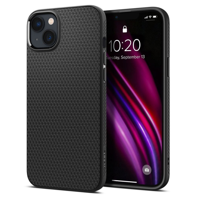 SPIGEN case LIQUID AIR for IPHONE 14 matte black SPIGEN case LIQUID AIR for IPHONE 14 matte black