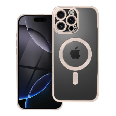 Case for iPhone 16 PRO MAX Electro Mag Cover compatible with MagSafe titanium