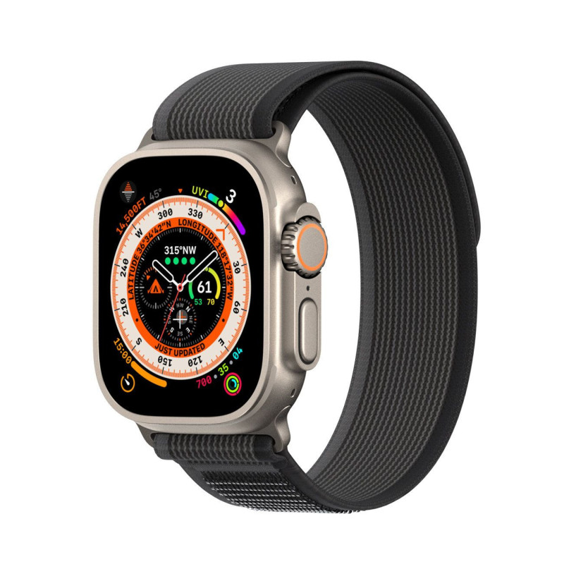 DUX DUCIS strap YJ nylon for Apple Watch 42 / 44 / 45 / 49 mm black gray DUX DUCIS strap YJ nylon for Apple Watch 42 / 44 / 45 / 49 mm black gray