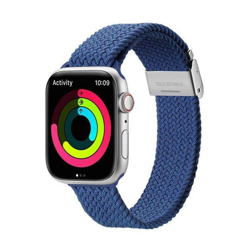 DUX DUCIS strap MIXTURE PRO stretchable braided for Apple Watch 38 / 40 / 41 mm blue DUX DUCIS strap MIXTURE PRO stretchable braided for Apple Watch 38 / 40 / 41 mm blue
