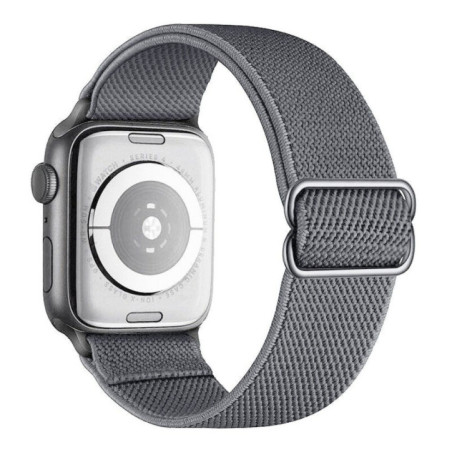 DUX DUCIS strap MIXTURE PRO stretchable braided for Apple Watch 42 / 44 / 45 / 49 mm midnight