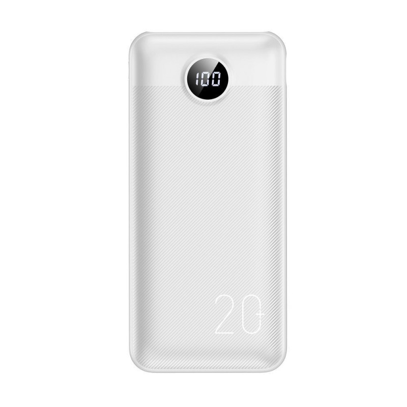 Powerbank Veger L20S (VP2039PD / W2039PD) PD QC3.0 2A 20W 20000 mAh white Powerbank Veger L20S (VP2039PD / W2039PD) PD QC3.0 2A 20W 20000 mAh white