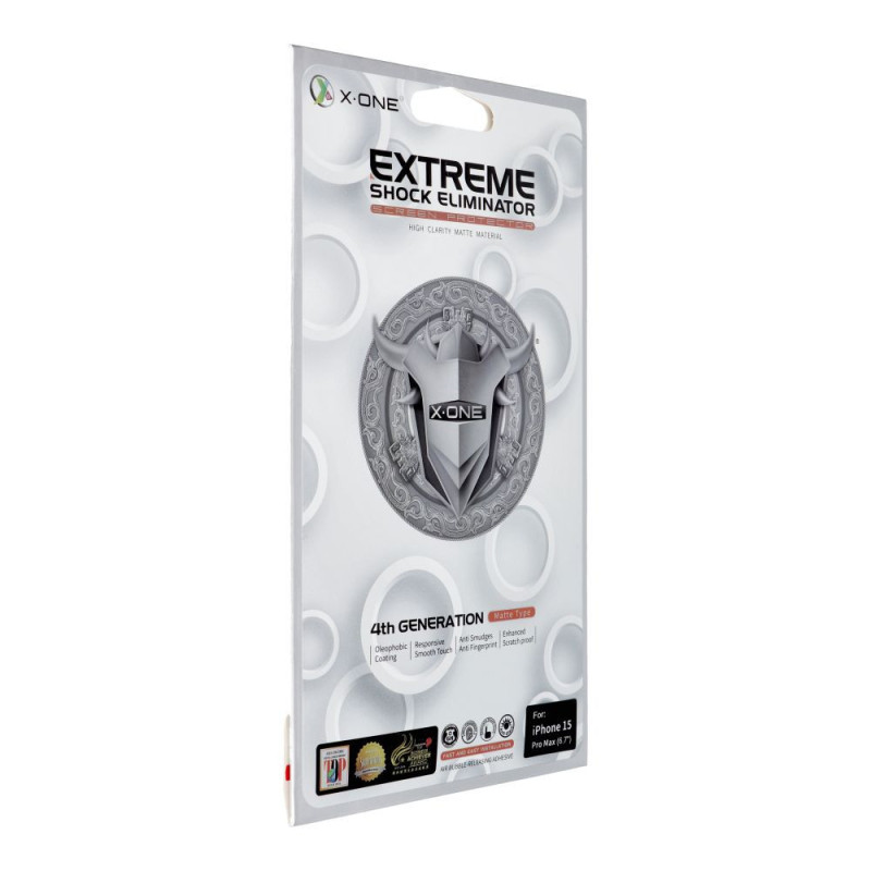 X-ONE Extreme Shock Eliminator 4th gen. (Matte Series) - for iPhone 15 Pro Max X-ONE Extreme Shock Eliminator 4th gen. (Matte Series) - for iPhone 15 Pro Max