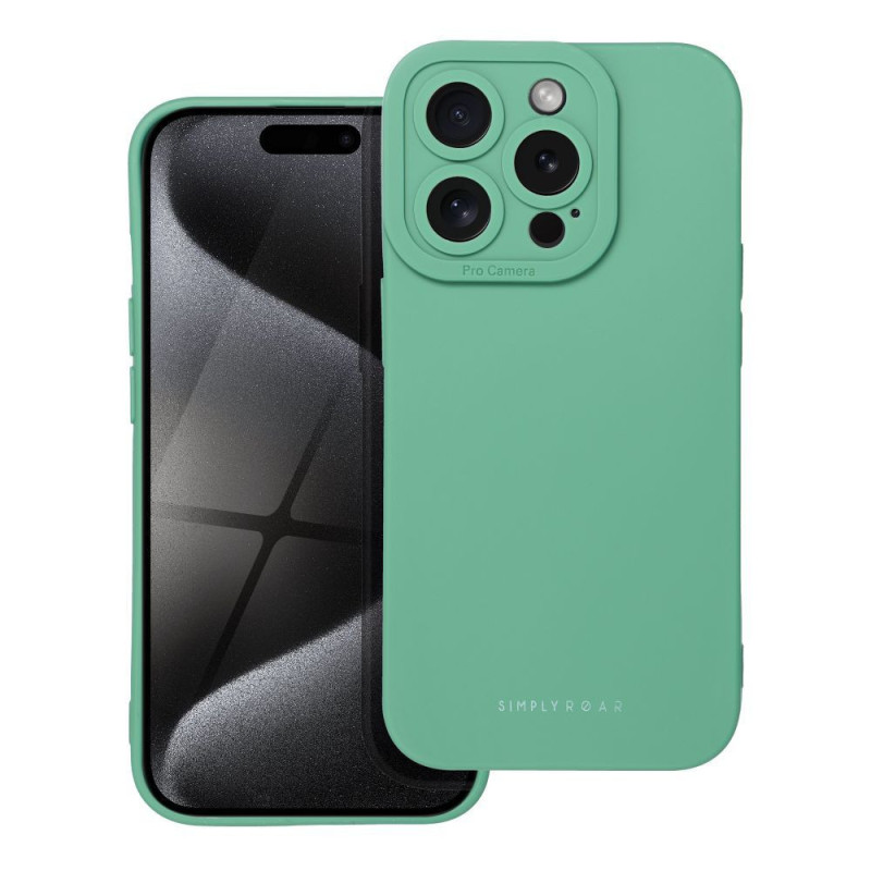 ROAR case LUNA for IPHONE 15 Pro Green ROAR case LUNA for IPHONE 15 Pro Green