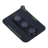 5D Full Glue Tempered Glass Camera Lens for Samsung A34 black