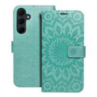 Flip case for Samsung A35 5G Mezzo Book mandala green