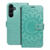 Flip case for Samsung A35 5G Mezzo Book mandala green