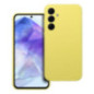 Case for Samsung A55 5G Silicone 2mm (camera protection) yellow Case for Samsung A55 5G Silicone 2mm (camera protection) yellow