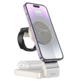 Wireles charger Hoco 3in1 15W compatible with MagSafe CQ3 white