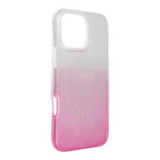 Case for iPhone 16 PRO MAX Shining transparent pink