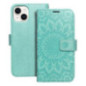 Flip case for iPhone 14 Mezzo Book mandala green Flip case for iPhone 14 Mezzo Book mandala green