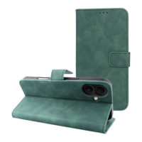 Flip case for iPhone 16 PLUS Tender Book green