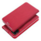Flip case for iPhone 16 PLUS Luna Book Carbon red