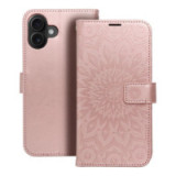 Flip case for iPhone 16 PLUS Mezzo Book mandala rose gold