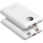 Powerbank Veger C11 (W1170) PD QC3.0 2A 22,5W 10000 mAh z with built-in USB C cables/ Lightning white Powerbank Veger C11 (W1170) PD QC3.0 2A 22,5W 10000 mAh z with built-in USB C cables/ Lightning white