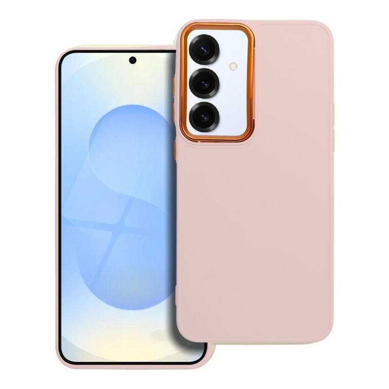 Case for Samsung S25 PLUS Frame powder pink Case for Samsung S25 PLUS Frame powder pink