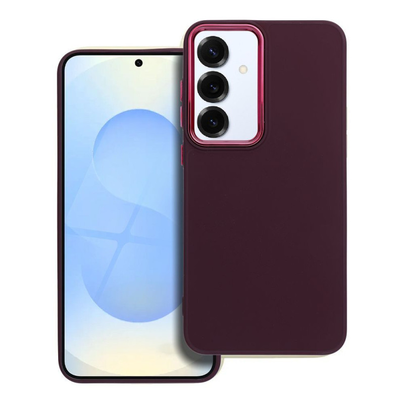 Case for Samsung S25 PLUS Frame purple Case for Samsung S25 PLUS Frame purple