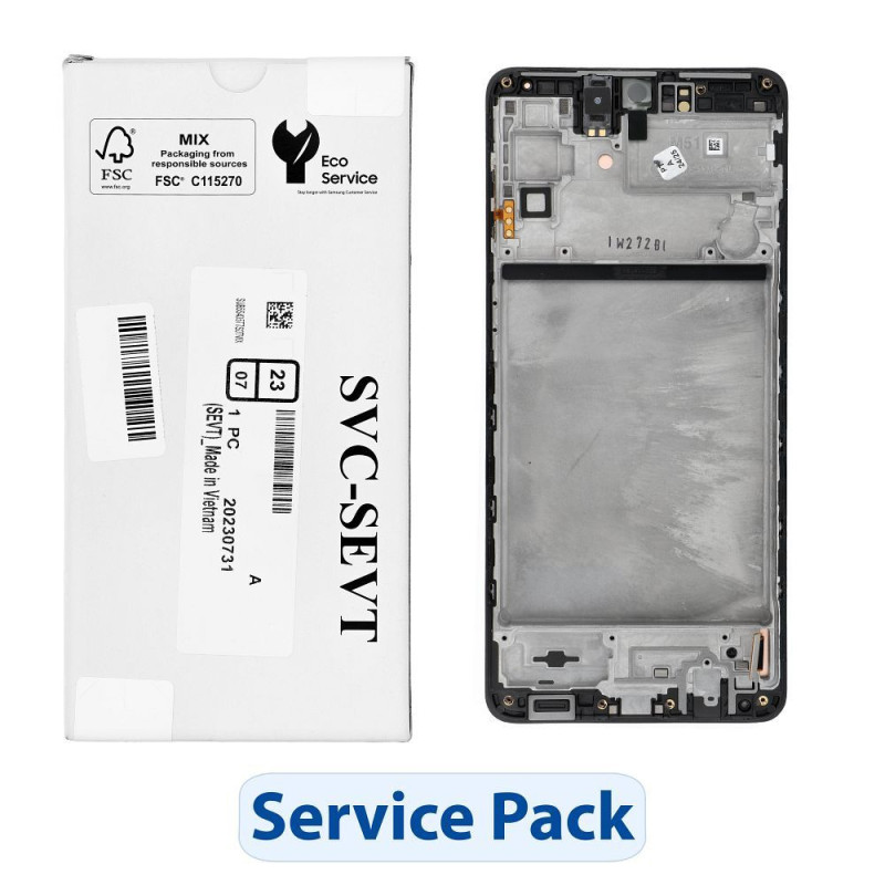 ServicePack LCD Display for SAMSUNG M51 M515F GH82-23568A ServicePack LCD Display for SAMSUNG M51 M515F GH82-23568A