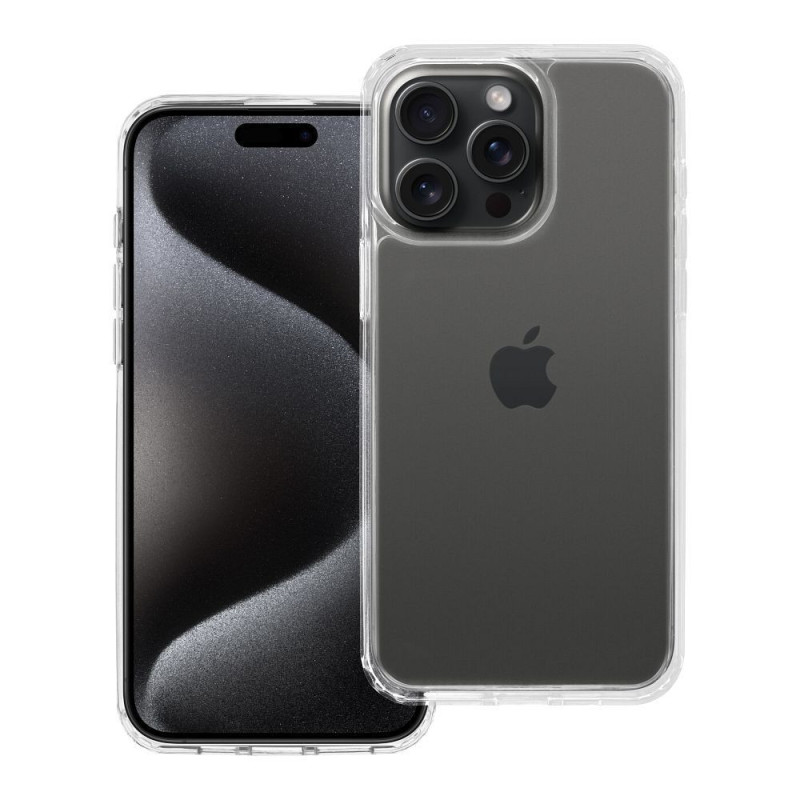 Case for iPhone 15 PRO Super Clear Hybrid transparent