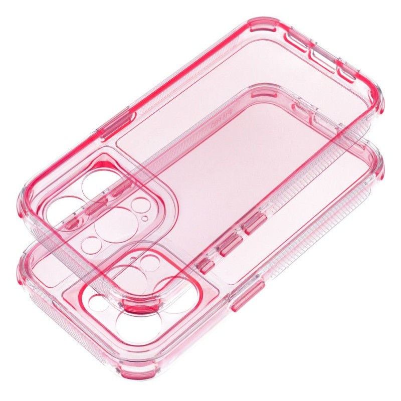 Case for iPhone 16 PRO MAX Matrix Clear powder pink Case for iPhone 16 PRO MAX Matrix Clear powder pink