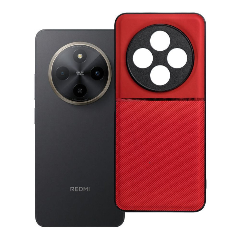 Case for Xiaomi Redmi 17C 4G / 14C 4G / 14C 5G / Poco C75 4G Noble red