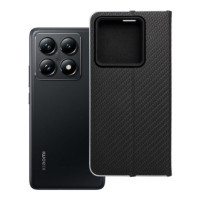Flip case for Xiaomi 14T PRO Luna Book Carbon black