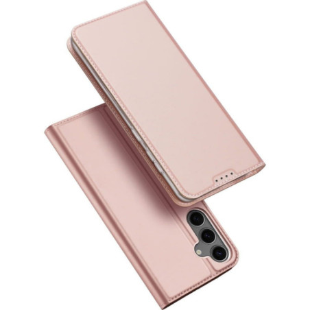 DUX DUCIS wallet case SKIN PRO for SAMSUNG S25 Plus rose