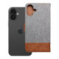 Flip case for iPhone 16 PLUS Jeans Book gray