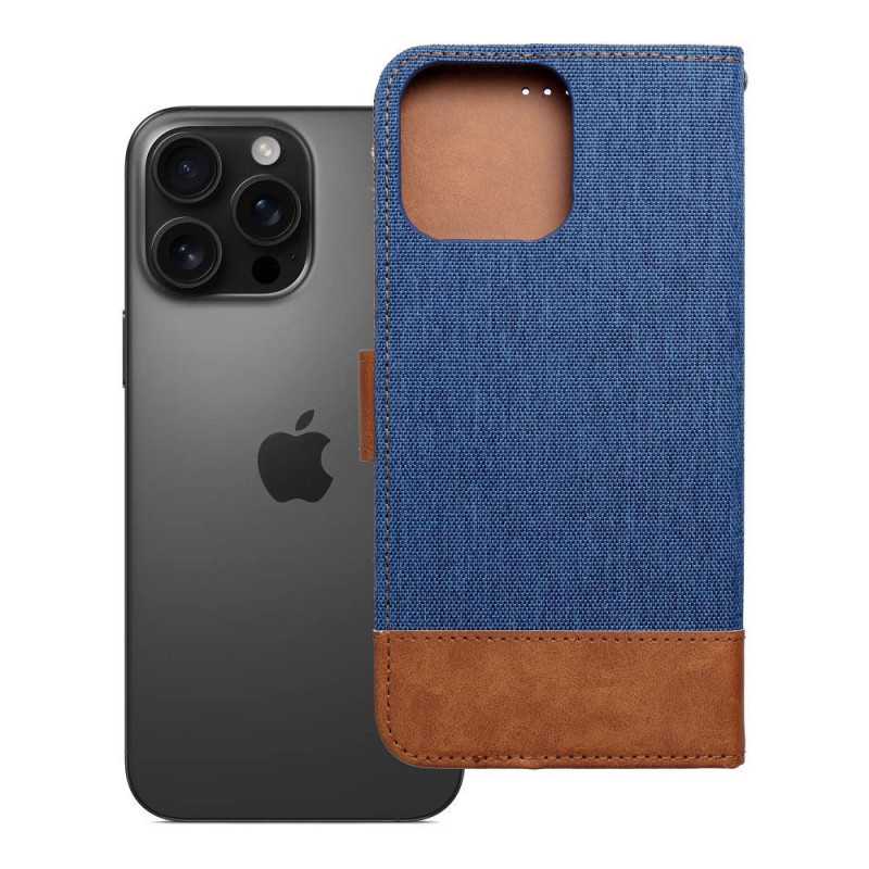 Flip case for iPhone 16 PRO MAX Jeans Book blue Flip case for iPhone 16 PRO MAX Jeans Book blue