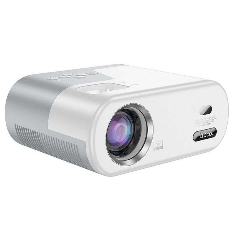 Projector HD Ready Hoco with Android software Wi-Fi Bluetooth 720P DT2 white Projector HD Ready Hoco with Android software Wi-Fi Bluetooth 720P DT2 white