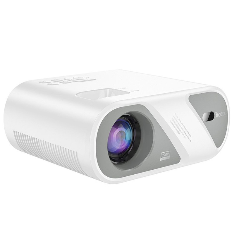 Projector HD Ready Hoco Wi-Fi Bluetooth 720P DT1 white Projector HD Ready Hoco Wi-Fi Bluetooth 720P DT1 white