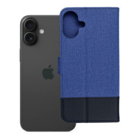 Flip case for iPhone 16 PLUS Gomma Book blue